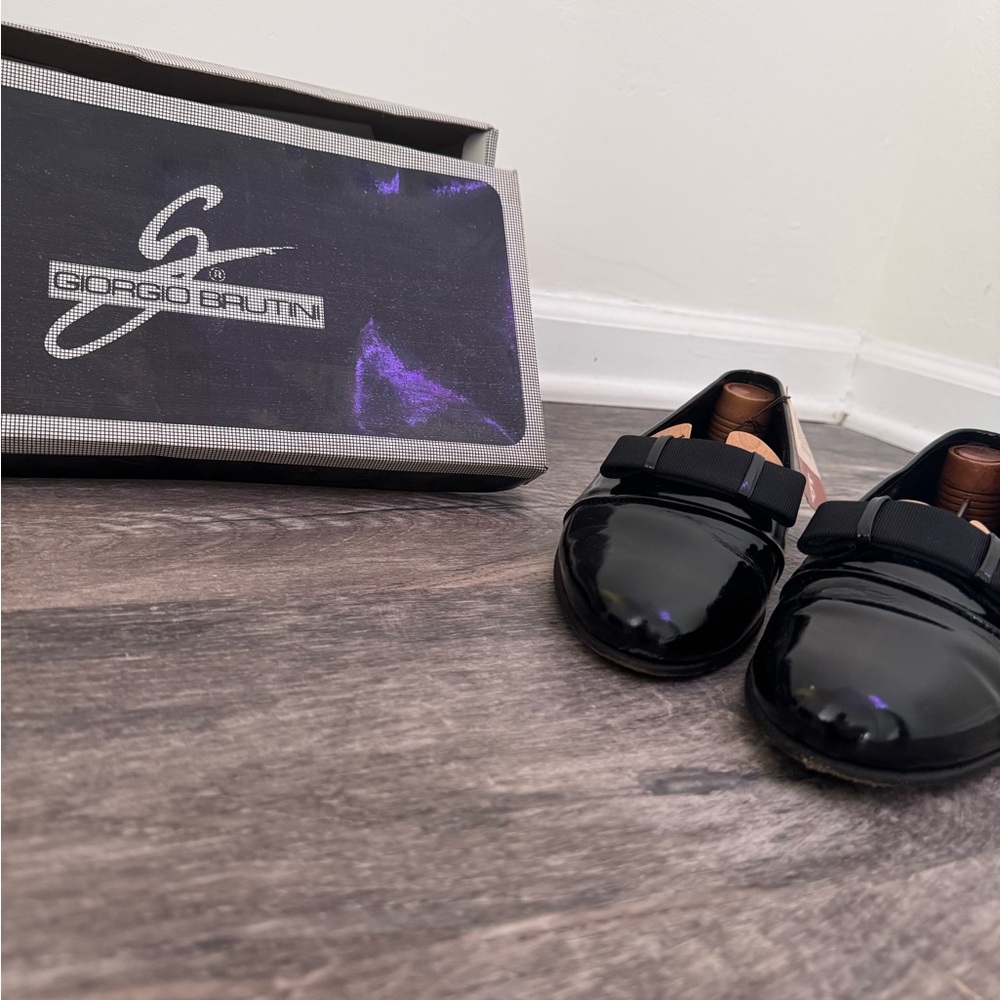 Black Kids Loafers